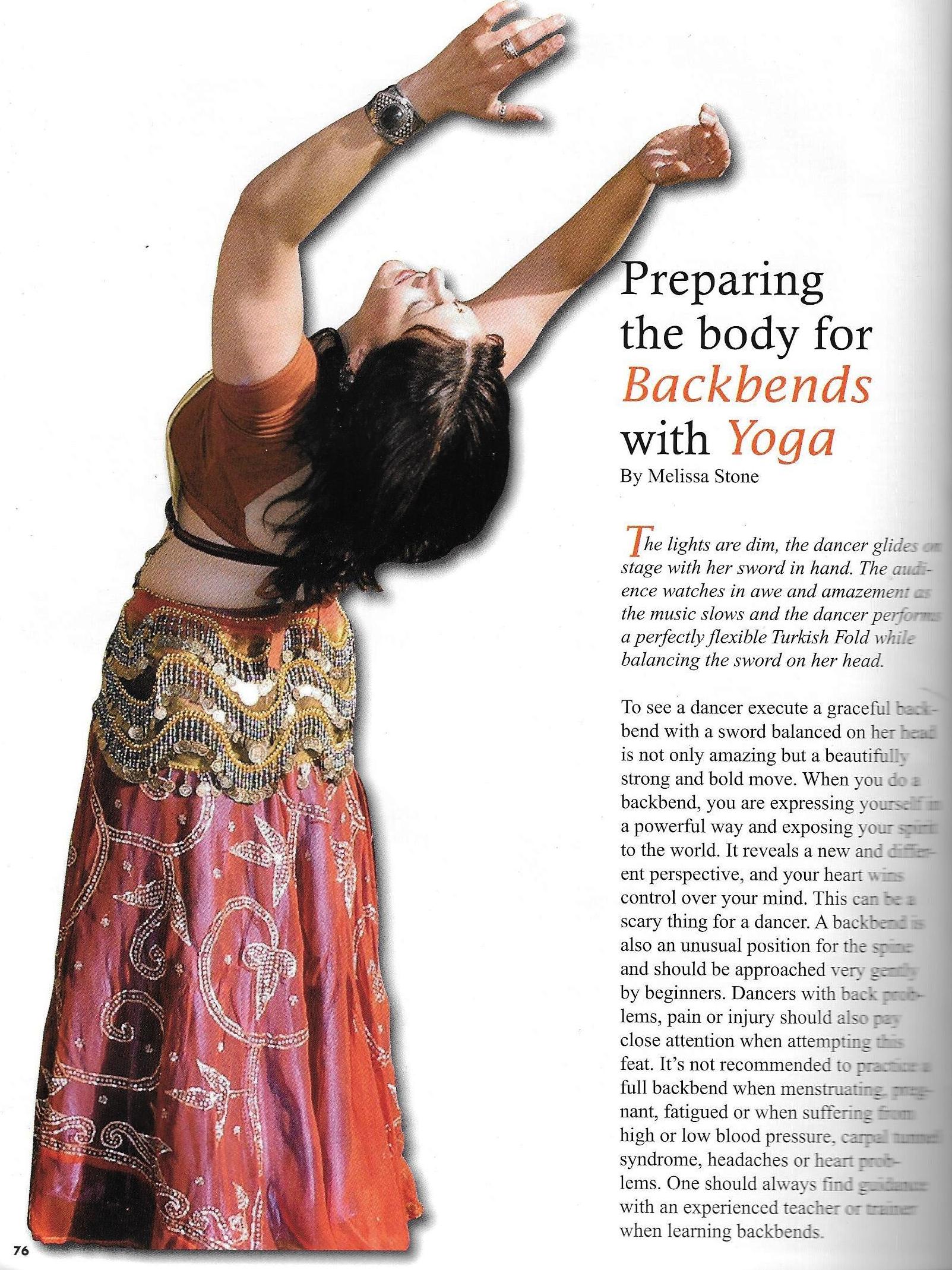 Belly Dance Magazine ~ Spa Santangelo